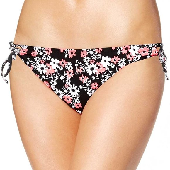 California Waves Daisy Hipster Bikini Bottom NWT - Picture 1 of 3